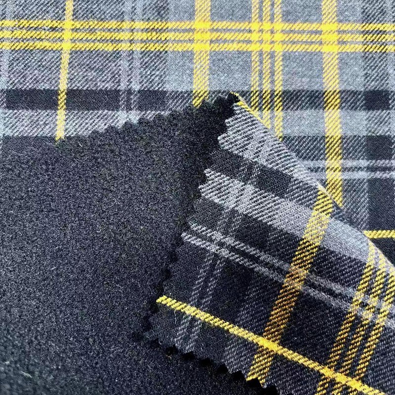 Cotton Polyester Yarn Dyed Bonded Fabric Cotton Polyester Yarn Dyed Bonded Fabric