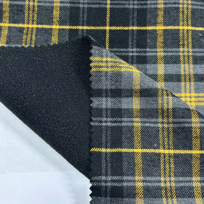 Cotton Polyester Yarn Dyed Bonded Fabric Cotton Polyester Yarn Dyed Bonded Fabric