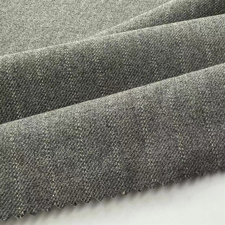 TR Yarn Dyed Stripe Fabric For Suits